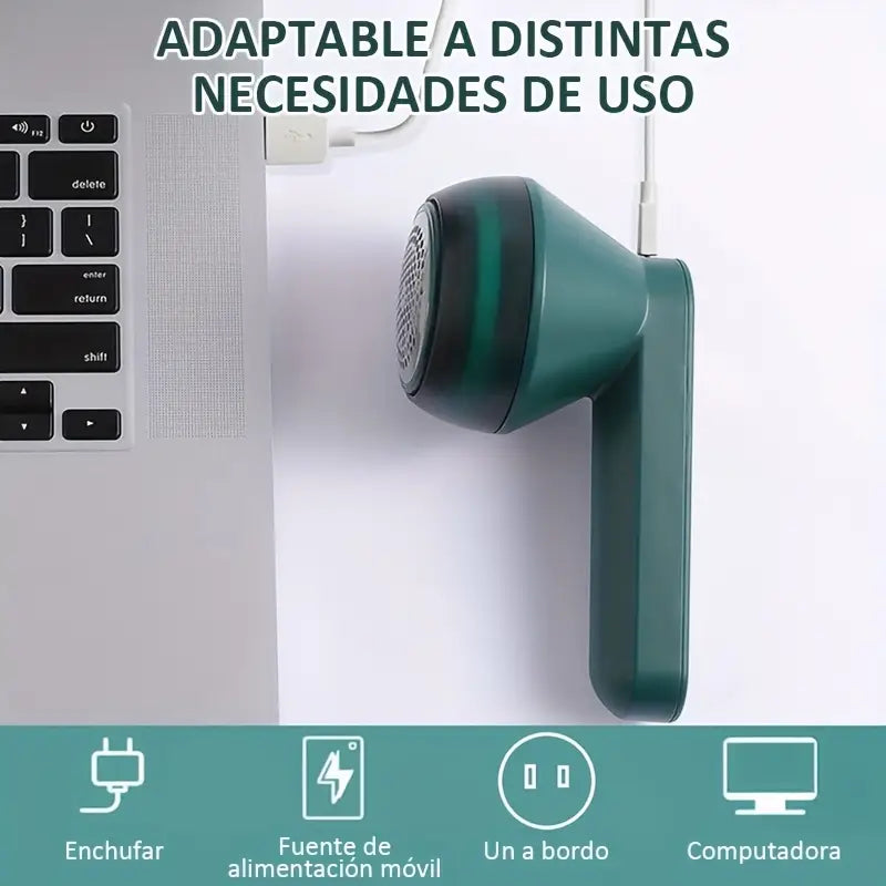 Cepillo Quitapelusas Inteligente – Recargable y sin residuos