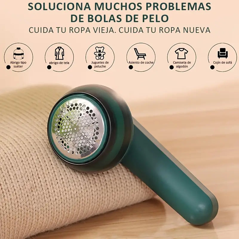 Cepillo Quitapelusas Inteligente – Recargable y sin residuos
